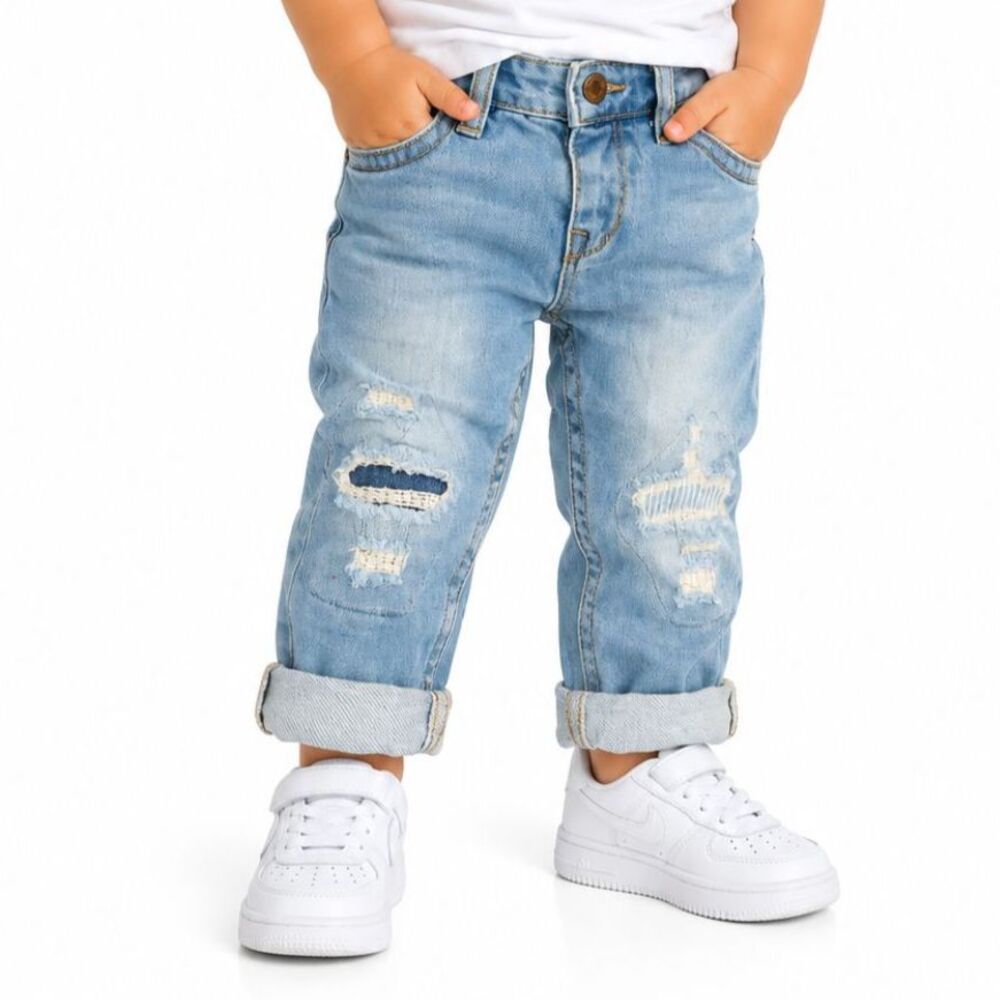 🔥 5 for $30 🔥OshKosh B’Gosh Boys Distressed Cuffed Jeans, 18M